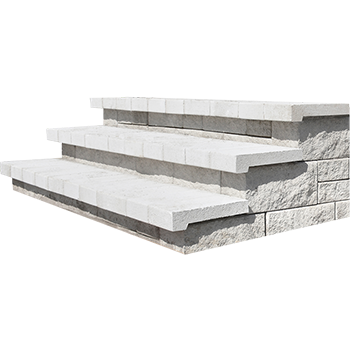 Concrete outdoor stairs