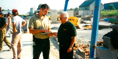 David Křivinka and Paul-Émile Lambert – both of them have been very contributed on construction of production factory