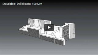 Stavoblock partition wall 400 mm 